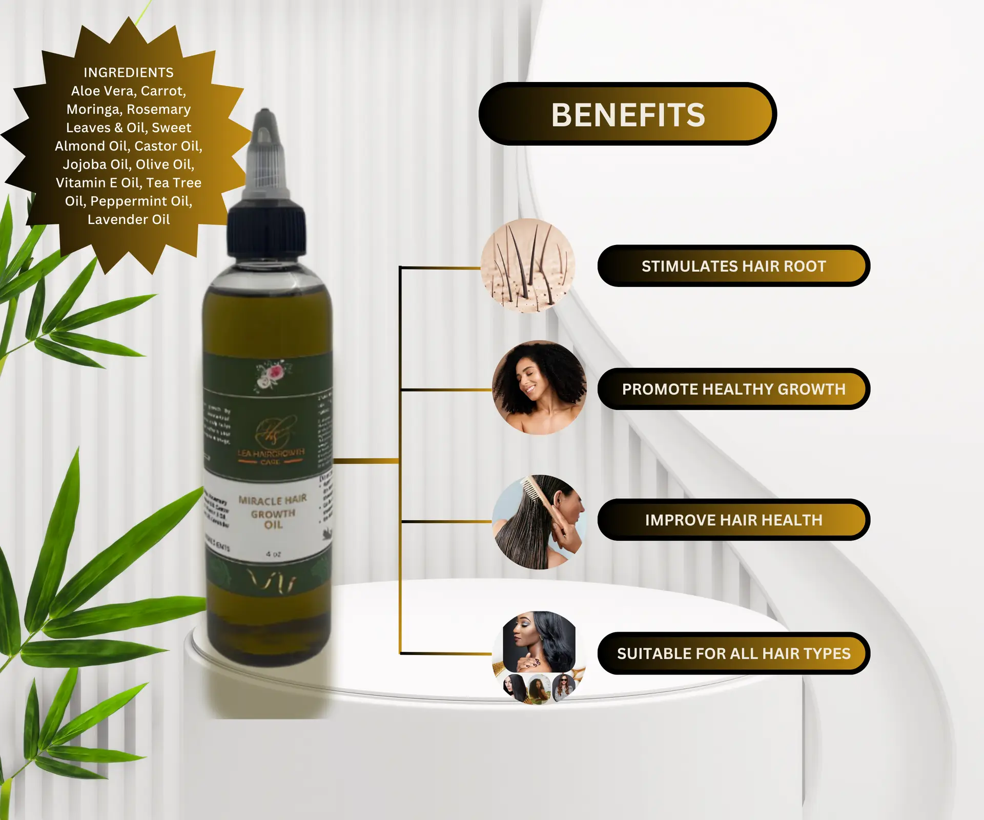 Aloe Vera Hair Care Set-Oil